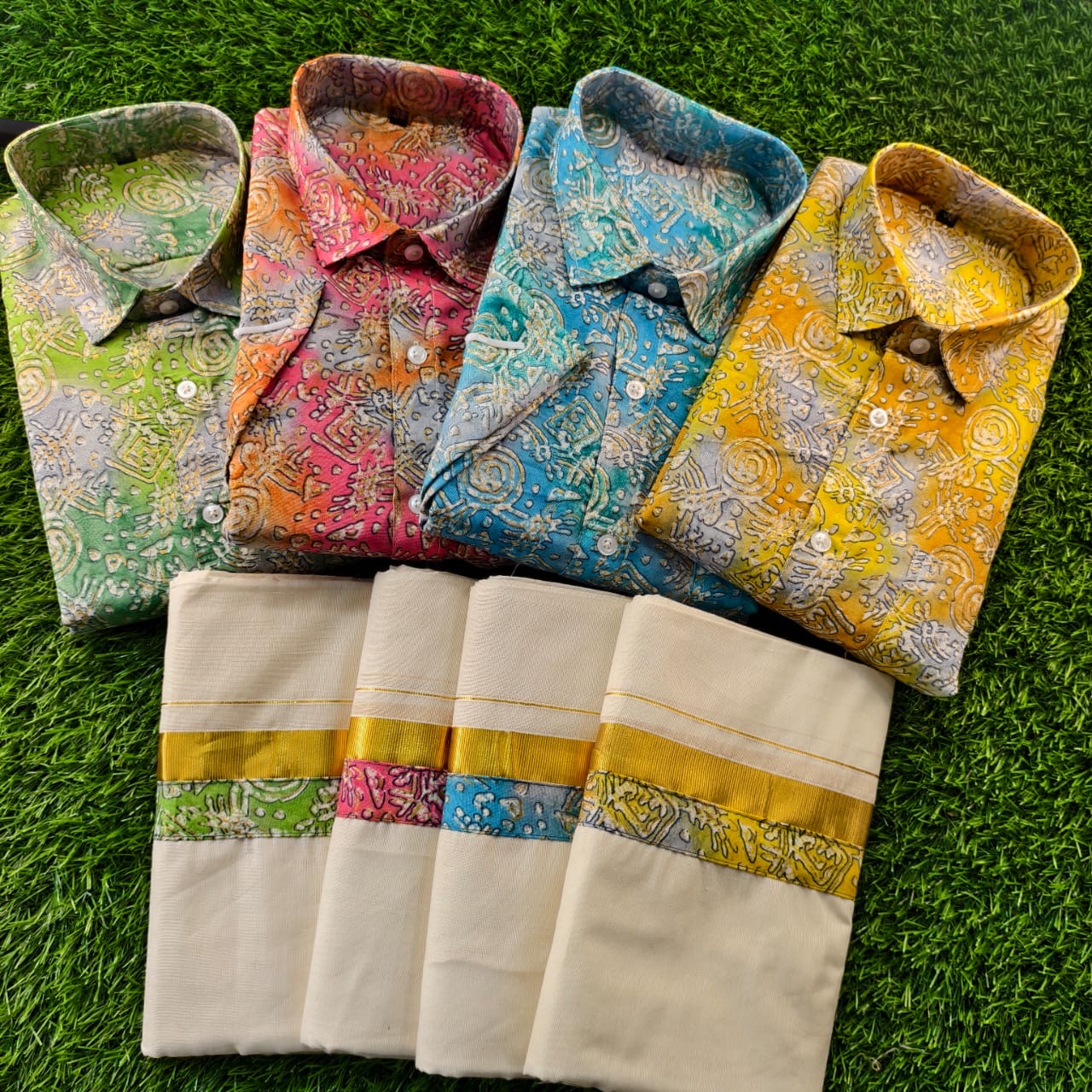 Rayon- Shirt and mund combo
