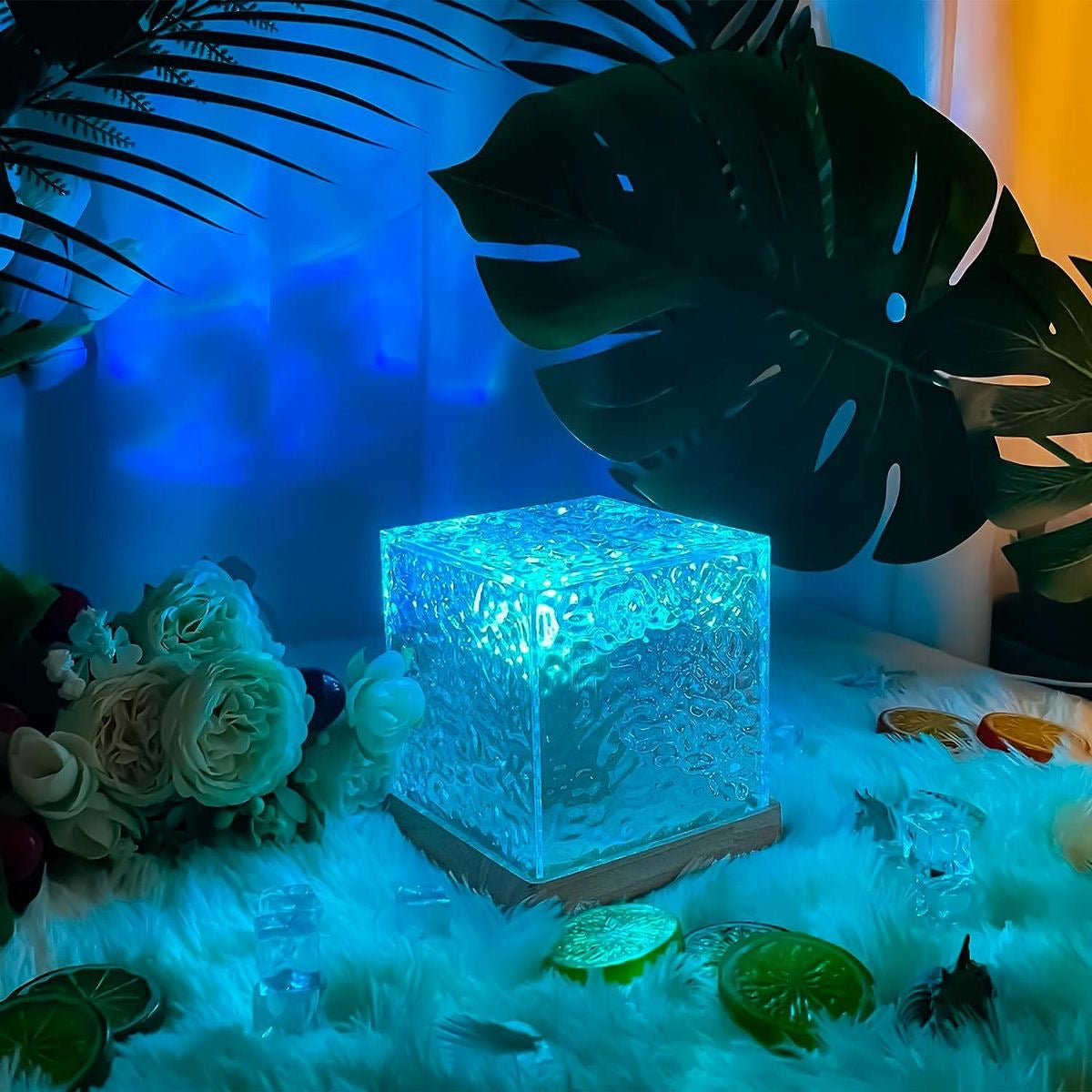Ocean wave lamp