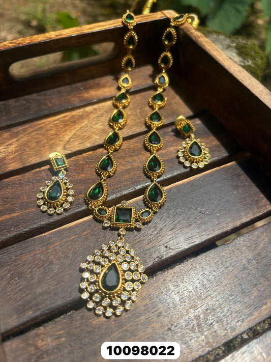 Jyothika inspired neck set  long