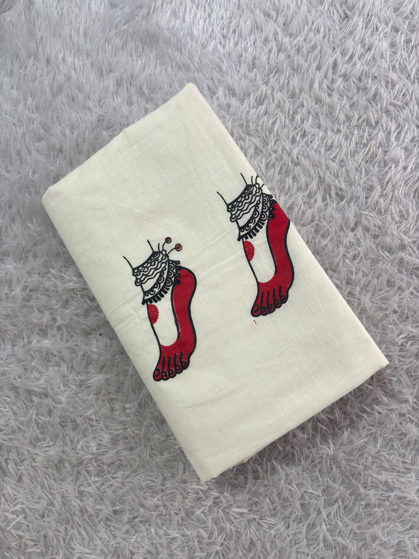 Rasa Charanam- Feet Of Dancer cotton Set mundu