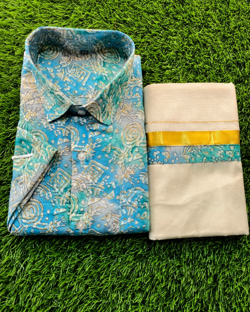 Rayon- Shirt and mund combo