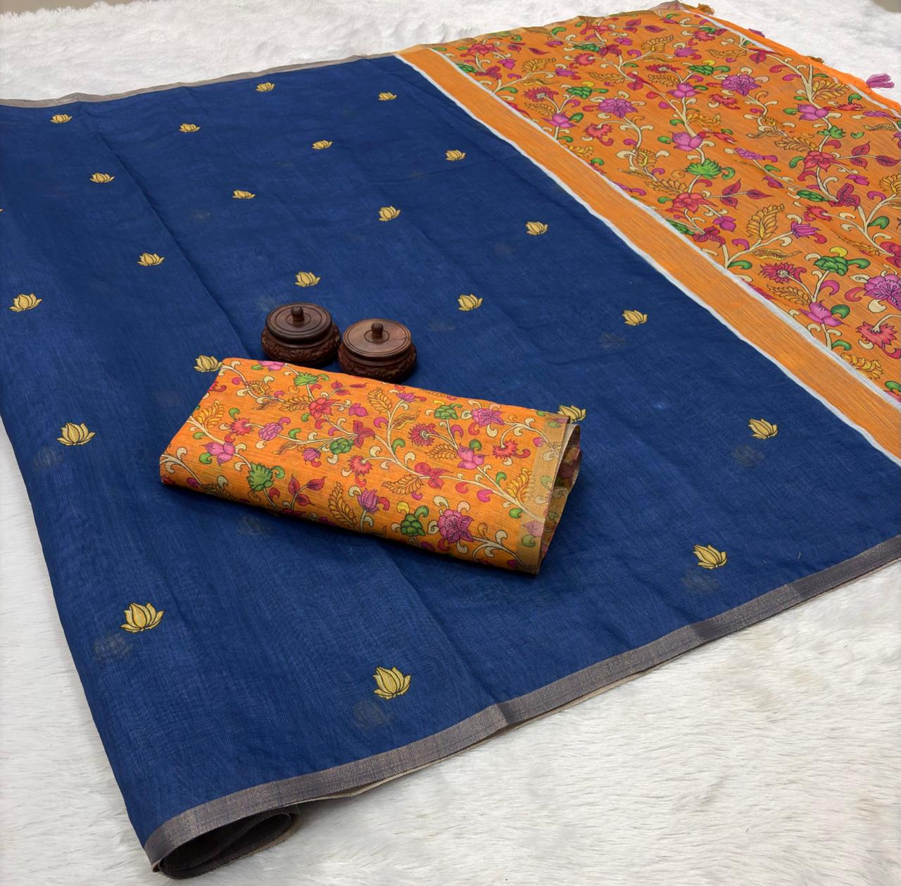 SAREE - SOFT LINEN COTTON