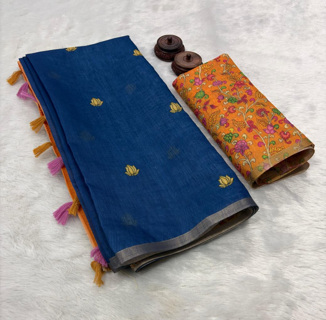 SAREE - SOFT LINEN COTTON