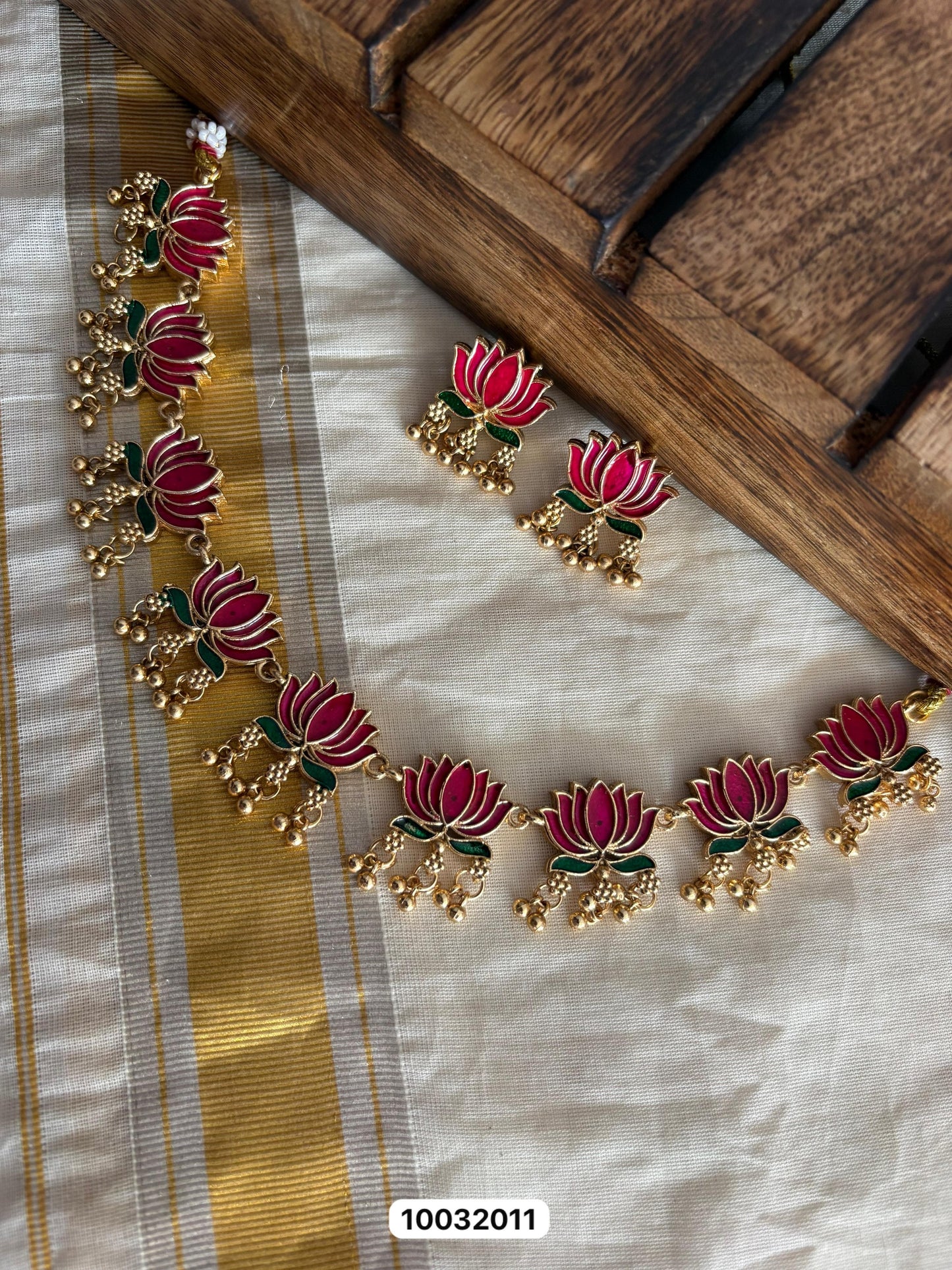 Beads with lotus