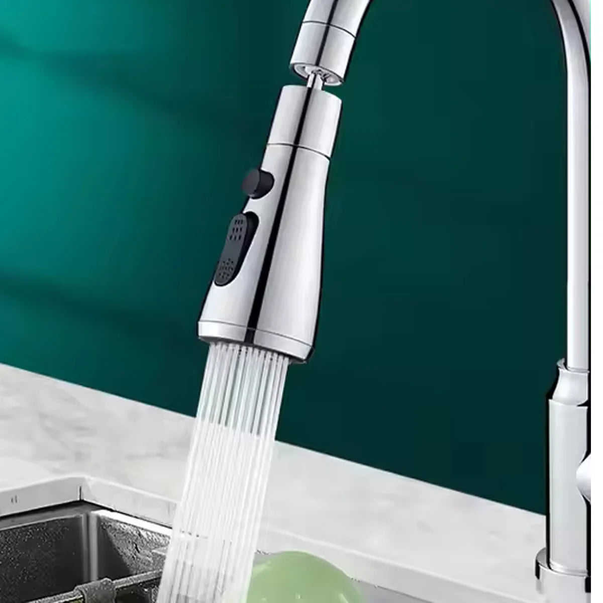 Kitchen Faucet 3-function Pull Down Sink Sprayer
