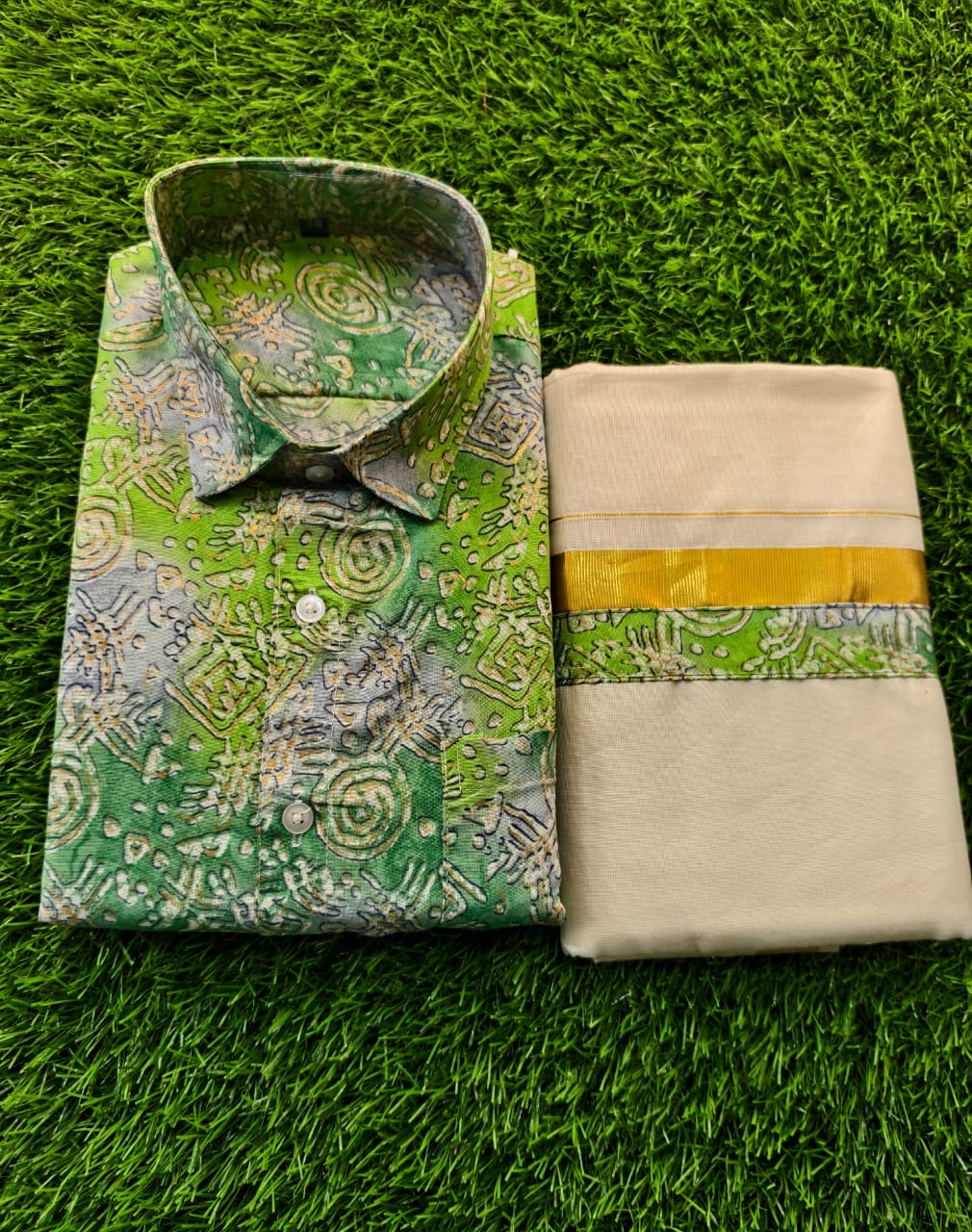 Rayon- Shirt and mund combo
