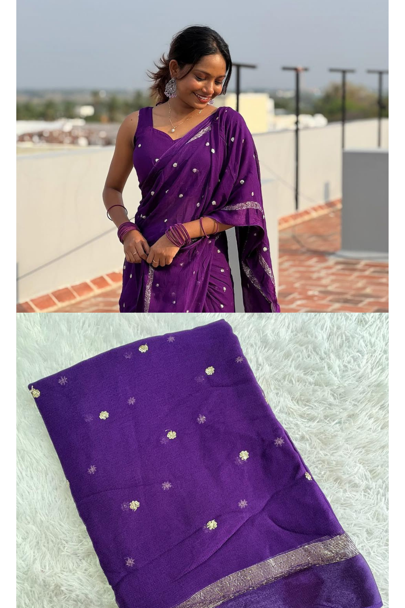Sashi - Georgette saree
