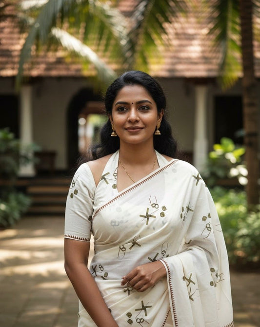Ola kalipattam Saree