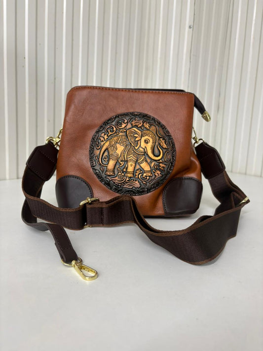 Premium And LUXE Leather Finish SlingBag