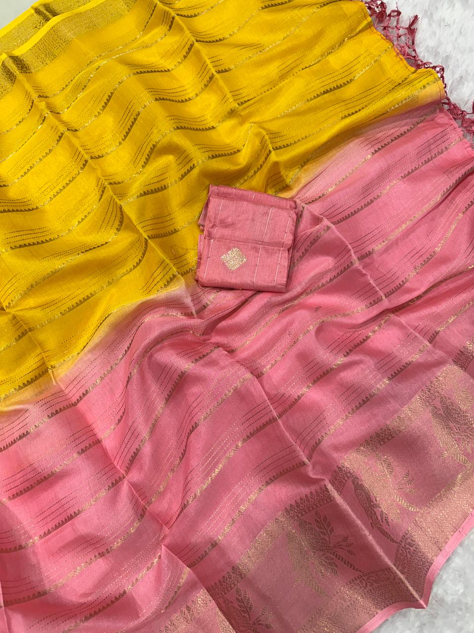 mysore silk saree