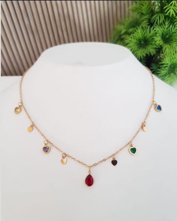 Multicolor beads chain
